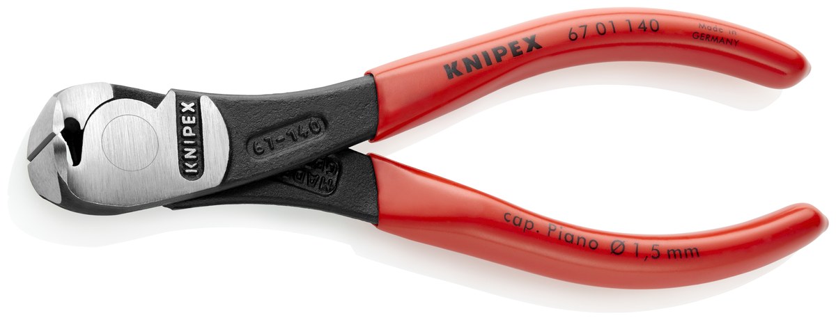 Kìm cắt đầu cường lực KNIPEX 67 01 140 SB, dài 140mm thumbnail 4
