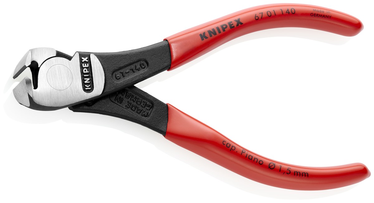 Kìm cắt đầu cường lực KNIPEX 67 01 140 SB, dài 140mm thumbnail 2