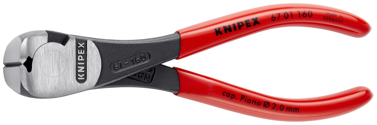 Kìm cắt đầu cường lực KNIPEX 67 01 160, dài 160mm thumbnail 5