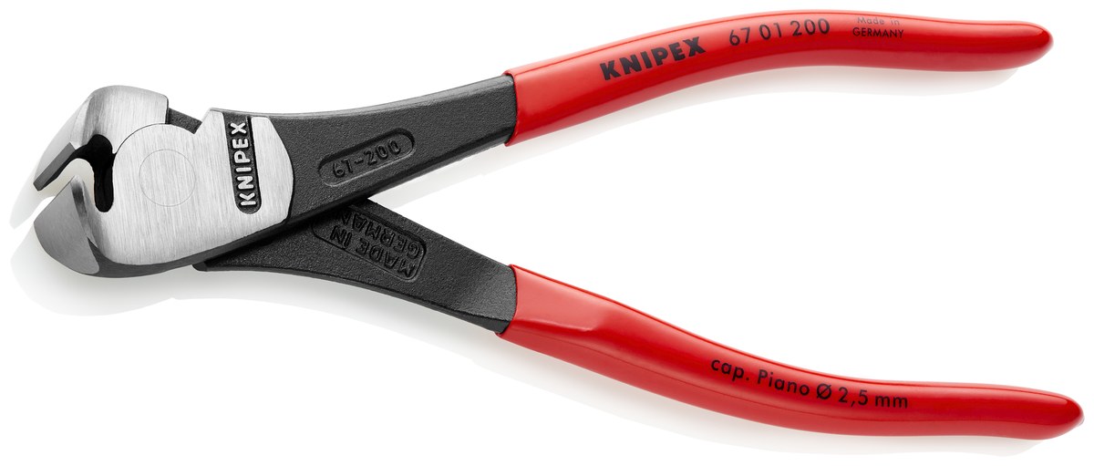 Kìm cắt đầu cường lực KNIPEX 67 01 200, dài 200mm thumbnail 2