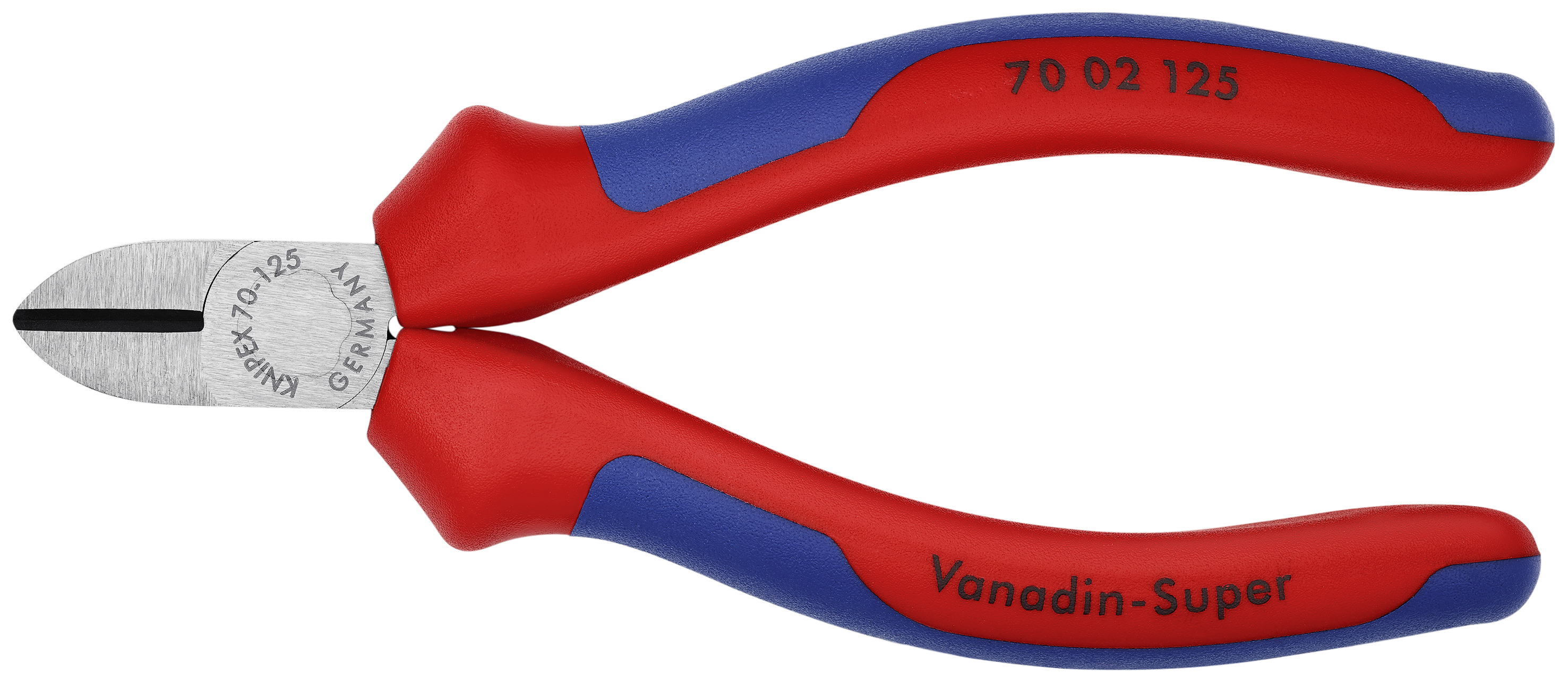 KNIPEX 70 02 125 SB Diagonal Cutter 125 mm black atramentized with comfort handles polished thumbnail 3