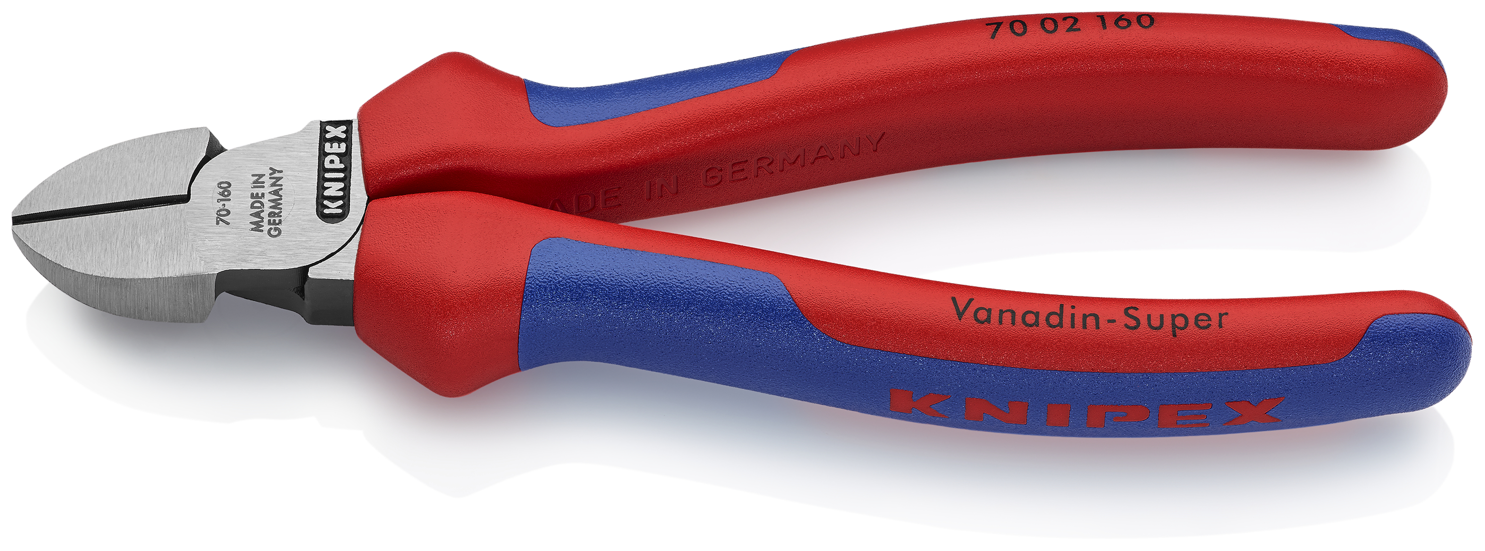 KNIPEX 70 02 160 SB Diagonal Cutter 160 mm black atramentized with comfort handles polished thumbnail 2