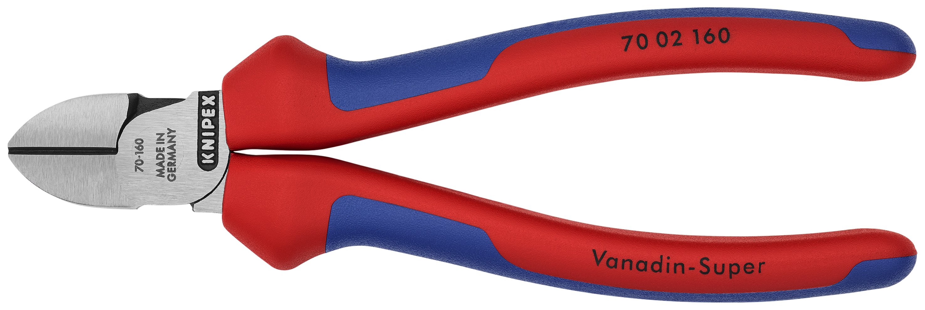 KNIPEX 70 02 160 SB Diagonal Cutter 160 mm black atramentized with comfort handles polished thumbnail 4