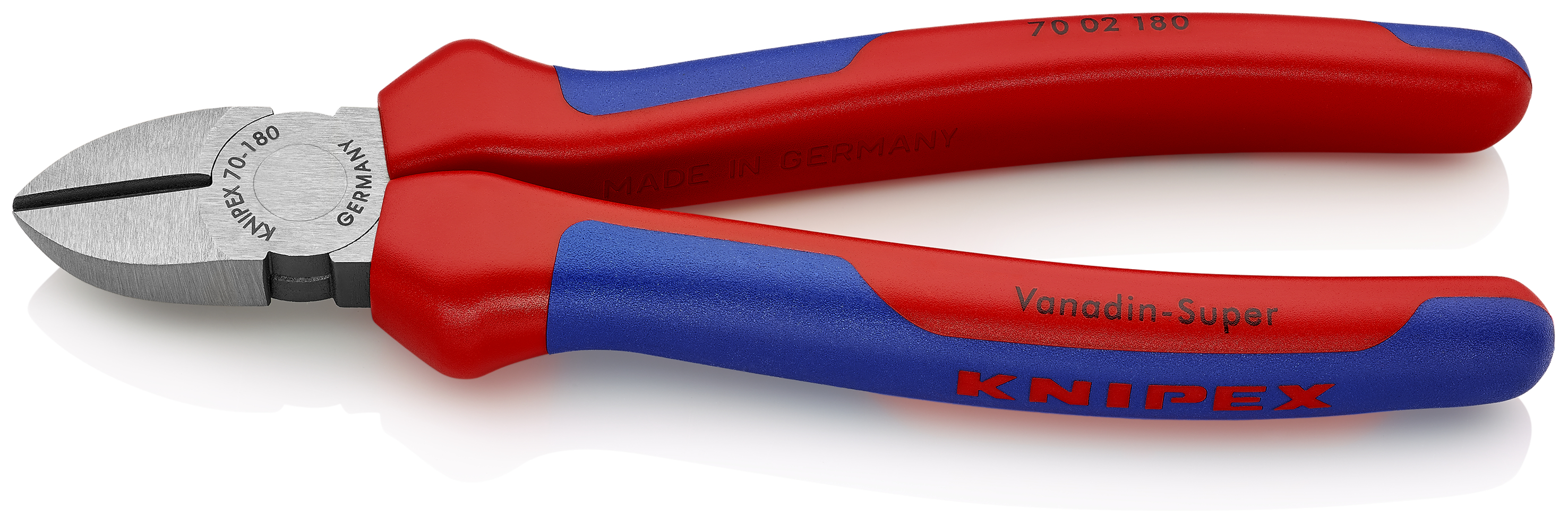KNIPEX 70 02 180 SB Diagonal Cutter 180 mm black atramentized with comfort handles polished thumbnail 2