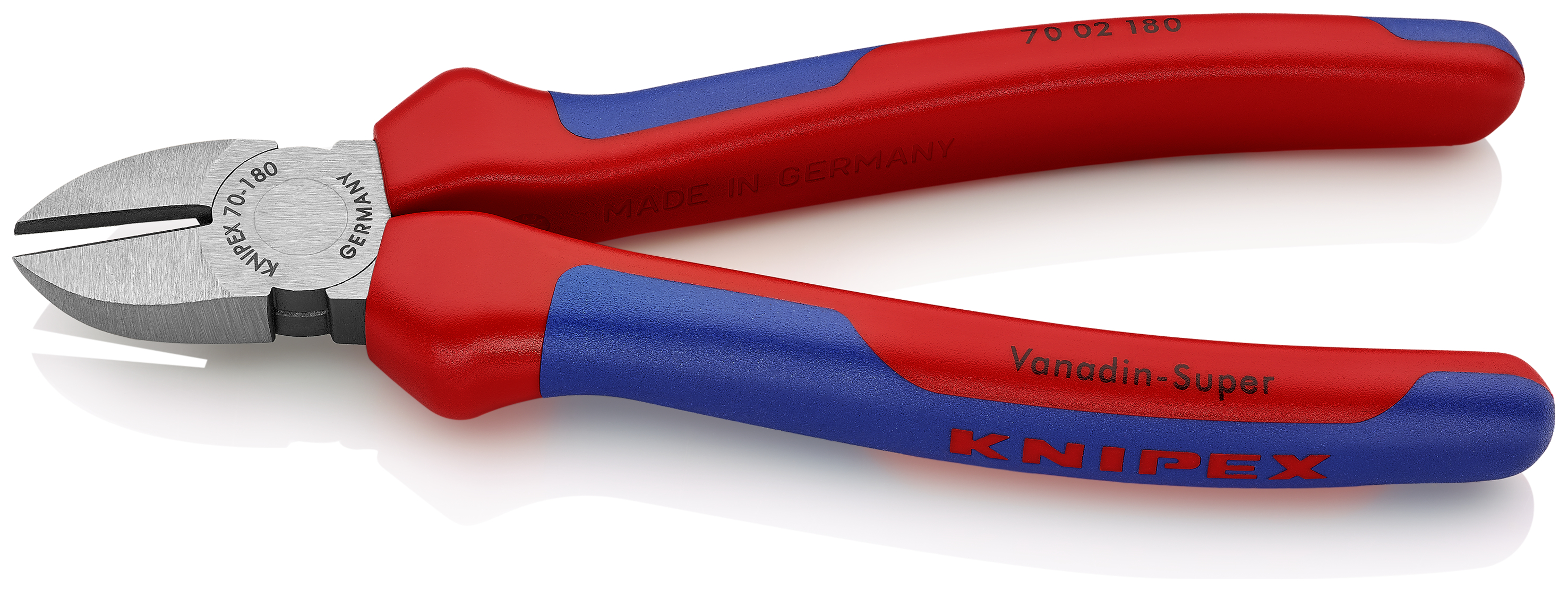 KNIPEX 70 02 180 SB Diagonal Cutter 180 mm black atramentized with comfort handles polished thumbnail 3