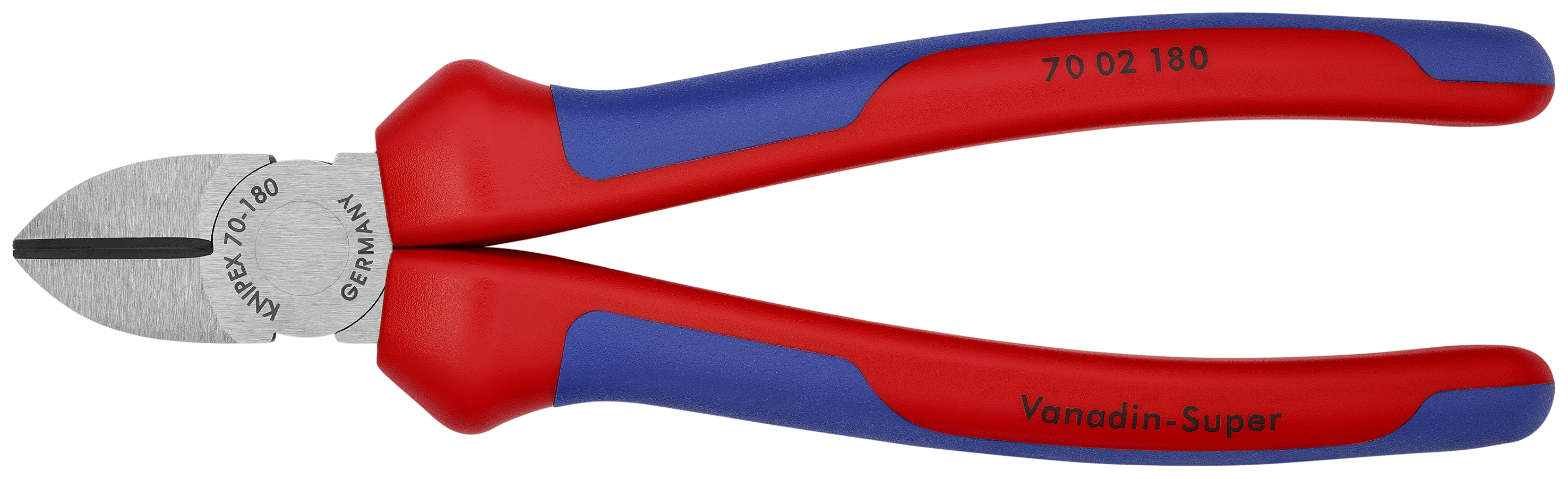 KNIPEX 70 02 180 SB Diagonal Cutter 180 mm black atramentized with comfort handles polished thumbnail 4