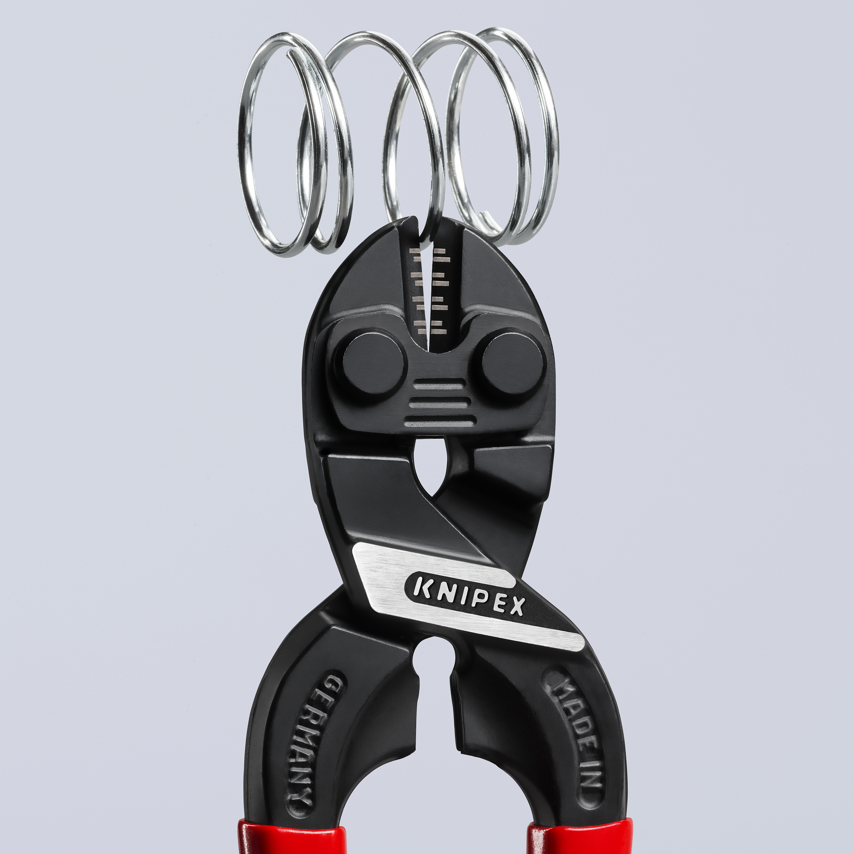 KNIPEX 71 01 160 SB CoBolt® S Compact Bolt Cutters 160 mm black atramentized with plastic coating thumbnail 3