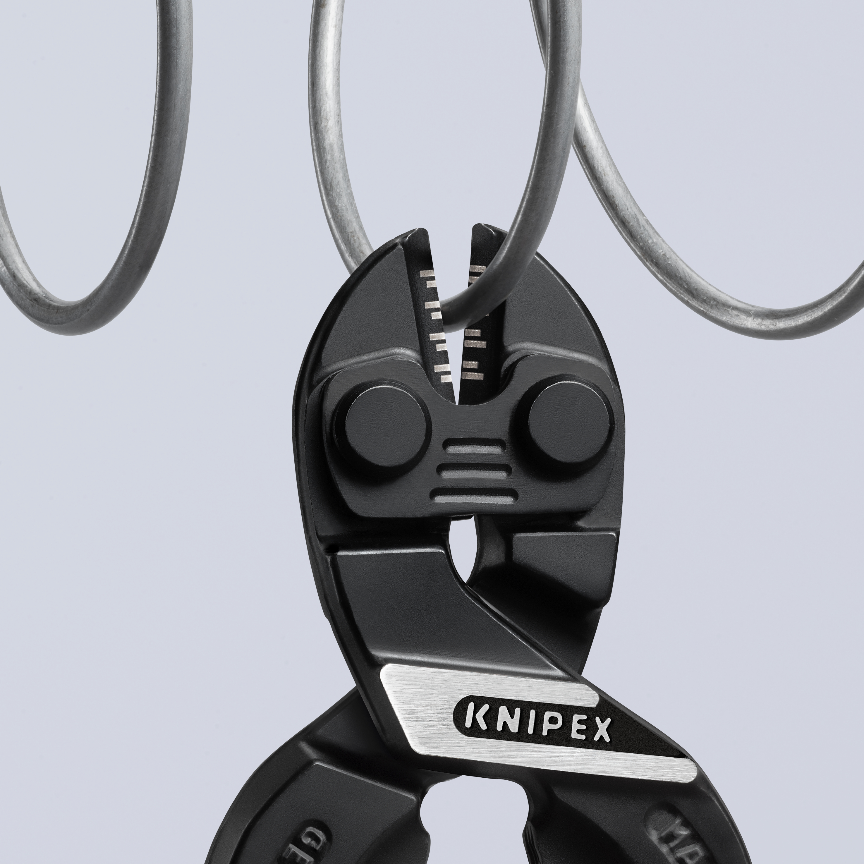 KNIPEX 71 01 160 SB CoBolt® S Compact Bolt Cutters 160 mm black atramentized with plastic coating thumbnail 5