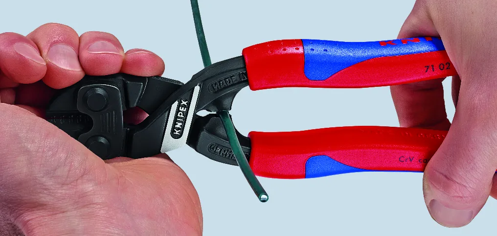 Kìm cắt cộng lực KNIPEX 71 02 200 dòng CoBolt, khả năng cắt Ø5.2mm, dài 200mm thumbnail 5