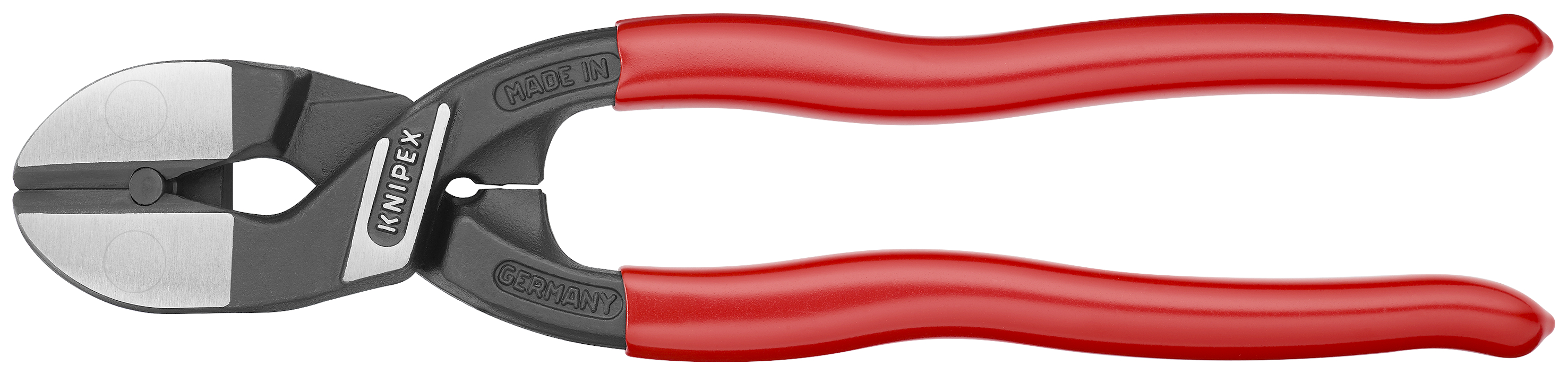 KNIPEX 71 21 200 SB CoBolt® Compact Bolt Cutter 200 mm black atramentized with plastic coating thumbnail 3