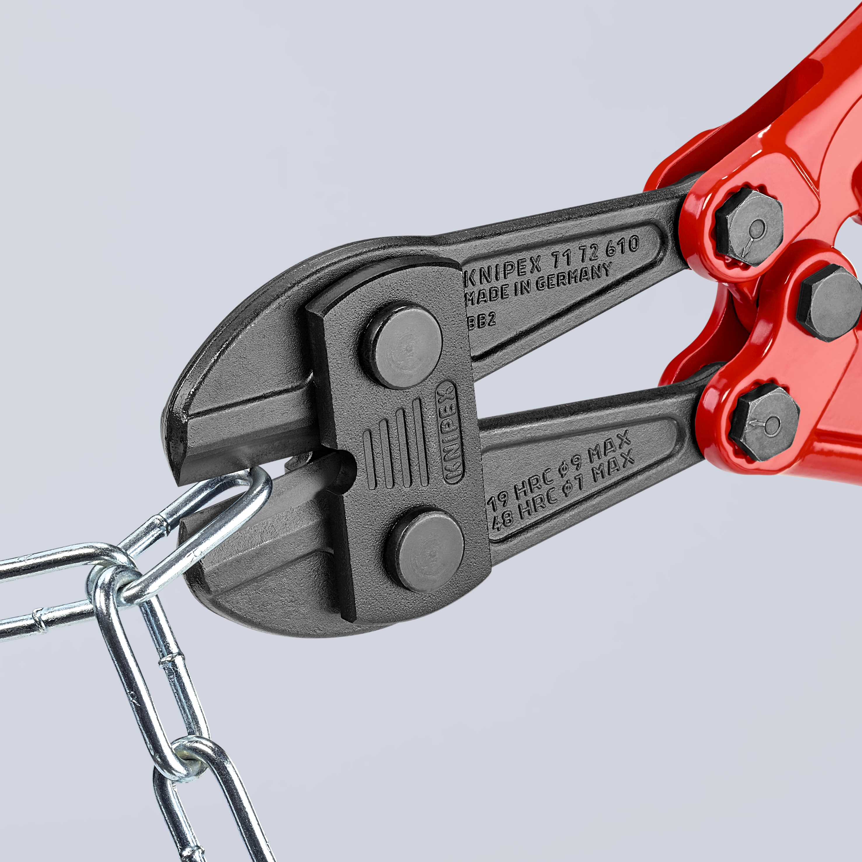 KNIPEX 71 72 610 Bolt Cutter 610 mm with multi-component handles grey atramentized thumbnail 5