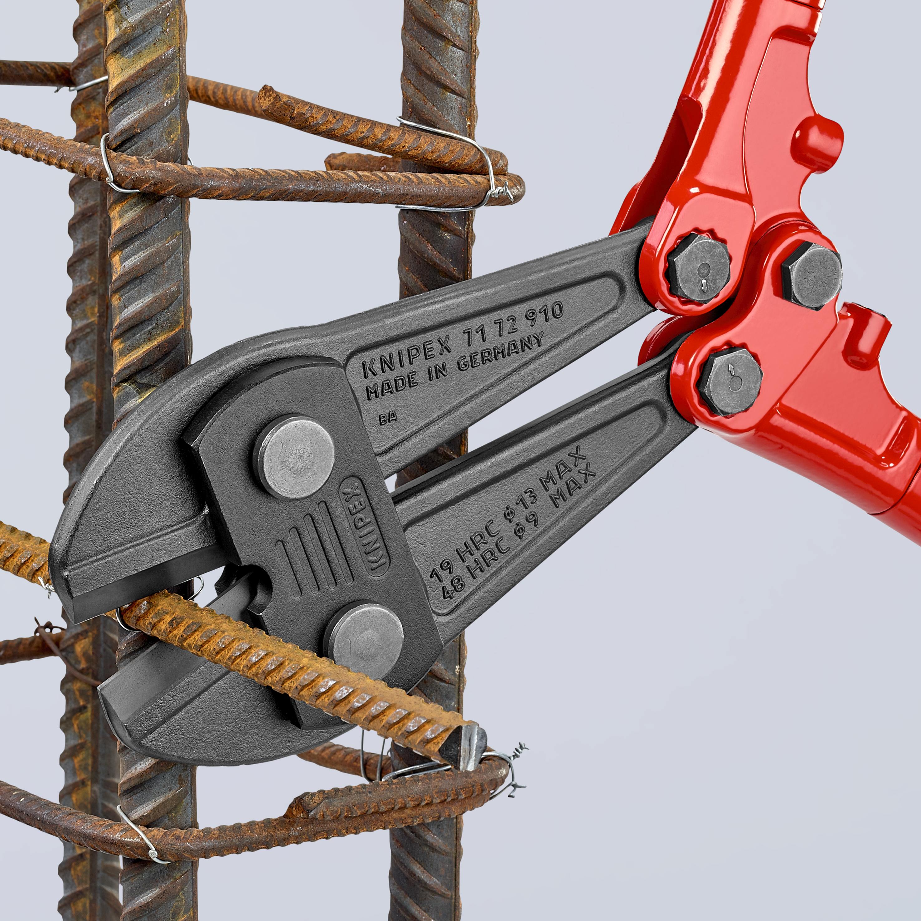 KNIPEX 71 72 910 Bolt Cutter 910 mm with multi-component handles grey atramentized thumbnail 4