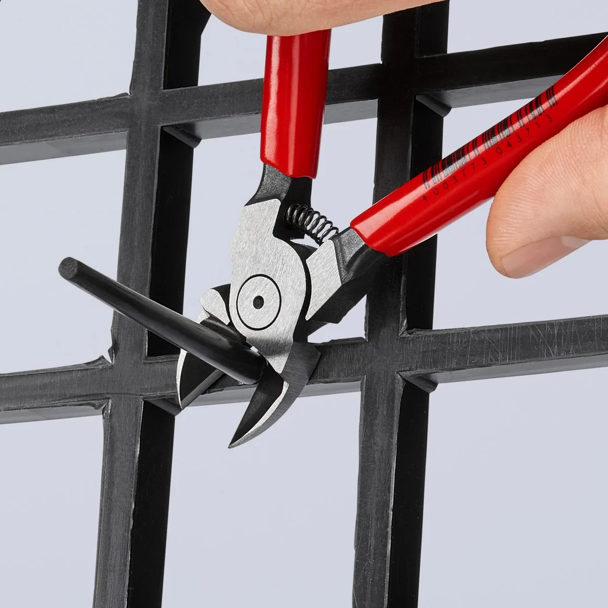 KNIPEX 72 01 140 Diagonal Cutters for plastics 140 mm with plastic coating polished thumbnail 3