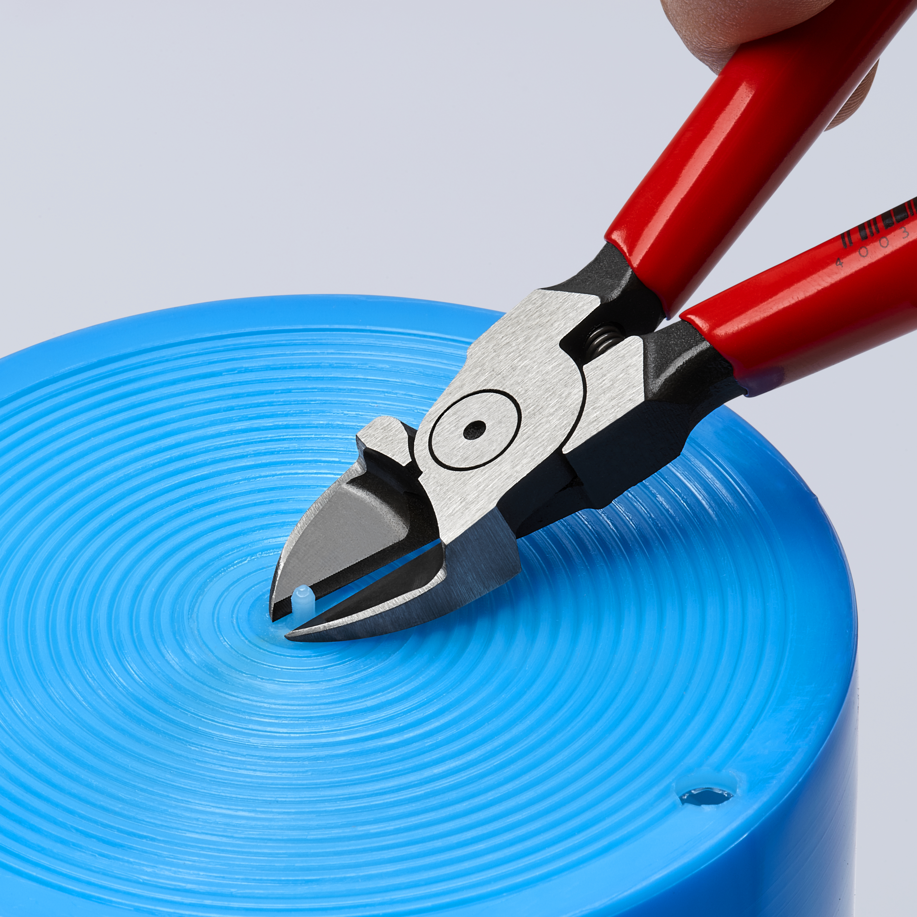 KNIPEX 72 01 140 Diagonal Cutters for plastics 140 mm with plastic coating polished thumbnail 5