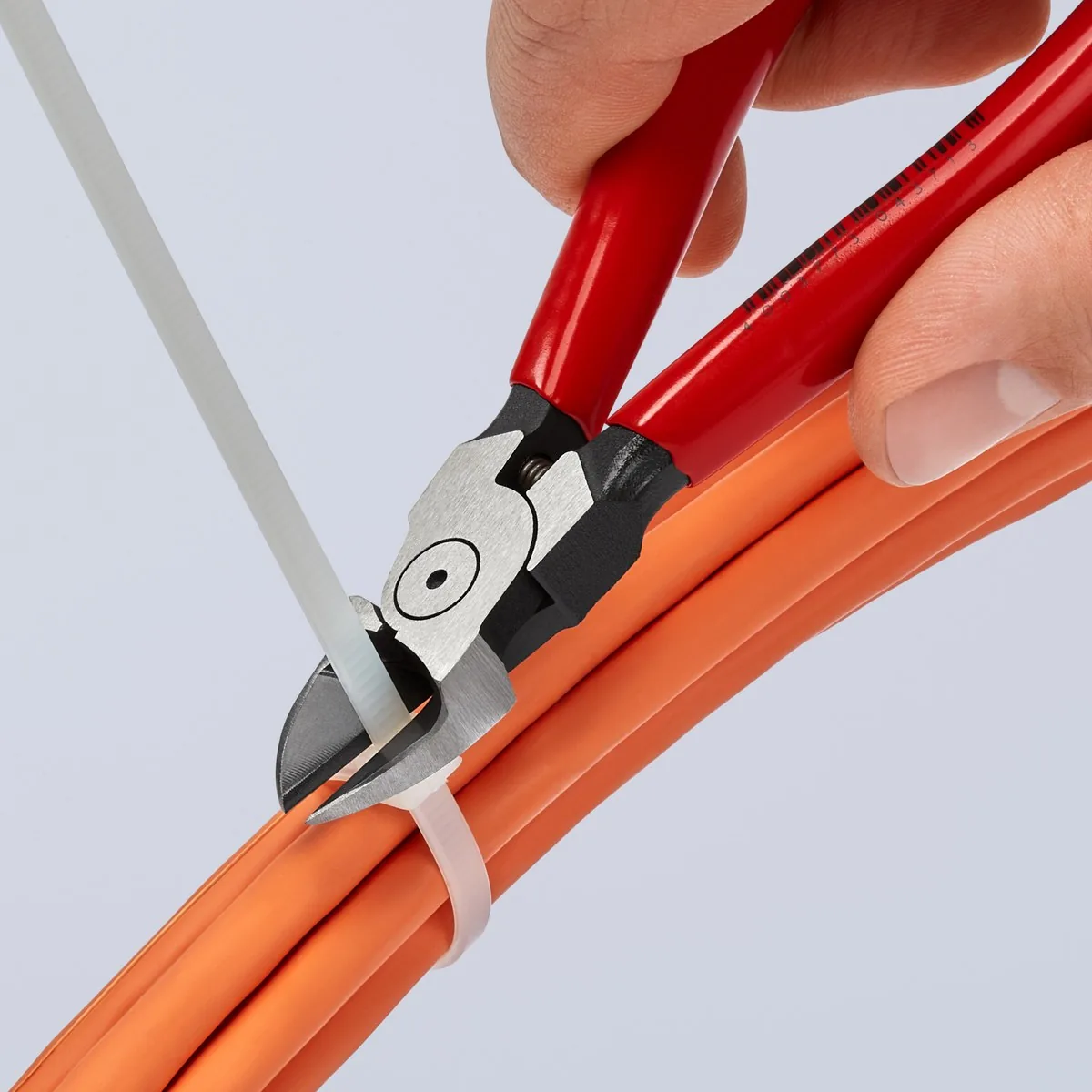 KNIPEX 72 01 140 Diagonal Cutters for plastics 140 mm with plastic coating polished thumbnail 7