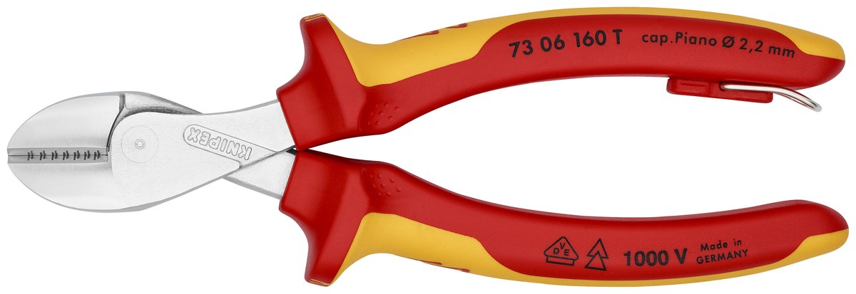 Kìm cắt cạnh X-Cut KNIPEX 73 06 160 T, dài 160mm thumbnail 4