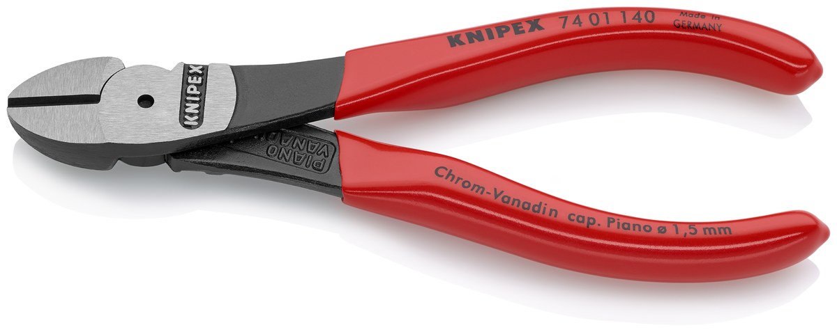 Kìm cắt cạnh cường lực KNIPEX 74 01 140 SB, dài 140mm