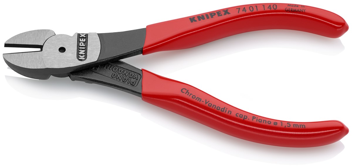Kìm cắt cạnh cường lực KNIPEX 74 01 140 SB, dài 140mm thumbnail 2