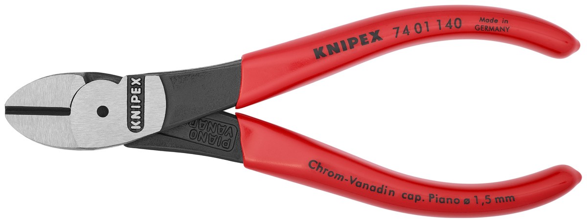 Kìm cắt cạnh cường lực KNIPEX 74 01 140 SB, dài 140mm thumbnail 6