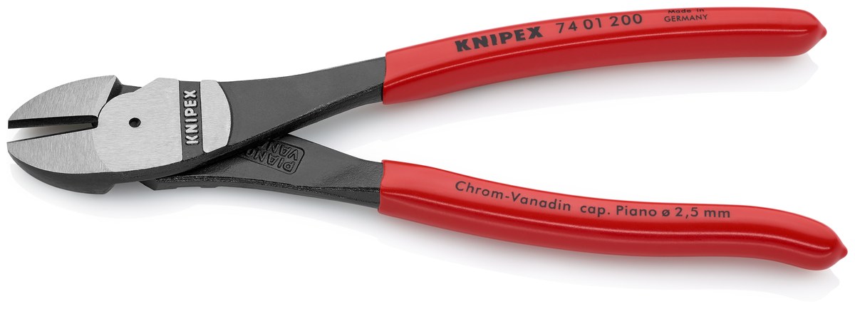 Kìm cắt cạnh cường lực KNIPEX 74 01 200 SB, dài 200mm thumbnail 2