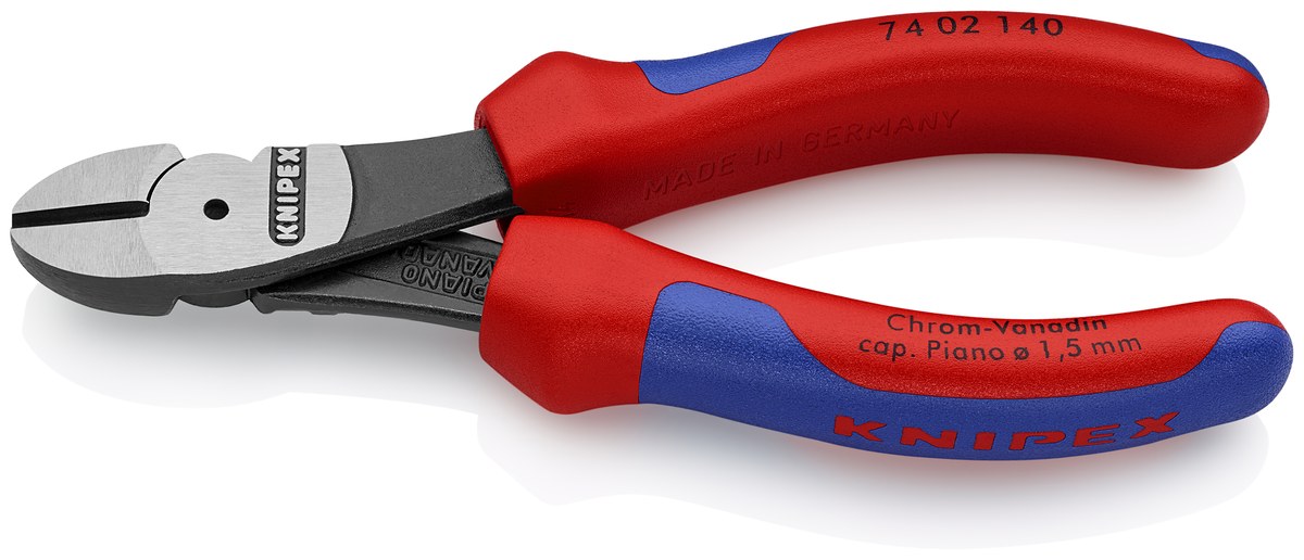 Kìm cắt cạnh cường lực KNIPEX 74 02 140 SB, dài 140mm
