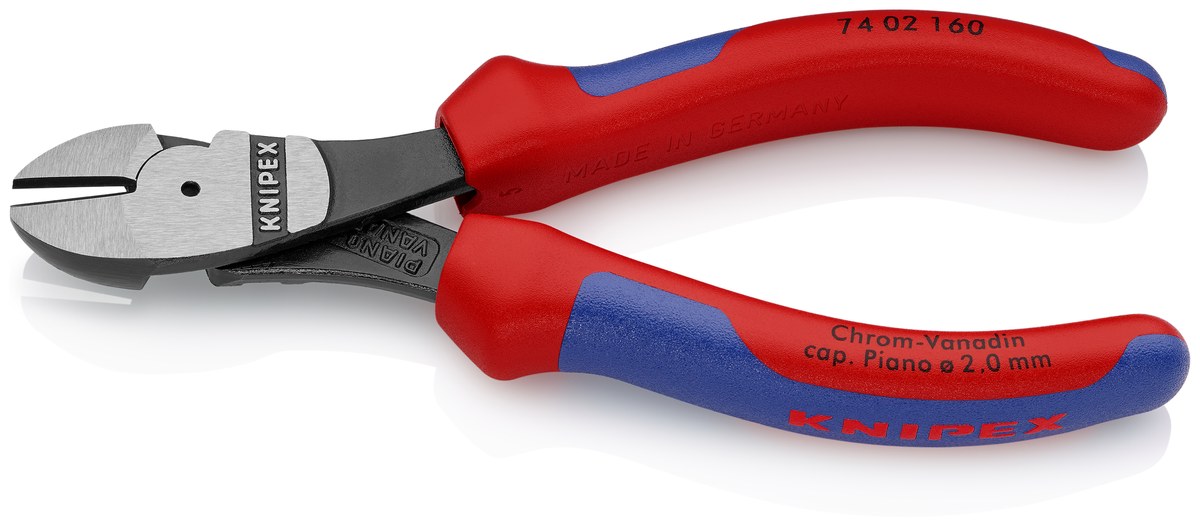 Kìm cắt cạnh cường lực KNIPEX 74 02 160 SB, dài 160mm thumbnail 2