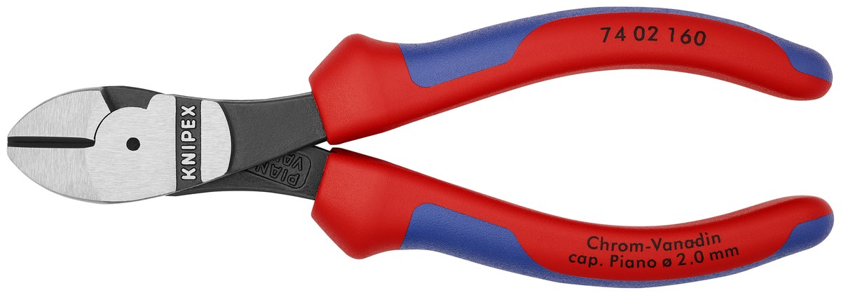 Kìm cắt cạnh cường lực KNIPEX 74 02 160 SB, dài 160mm thumbnail 6