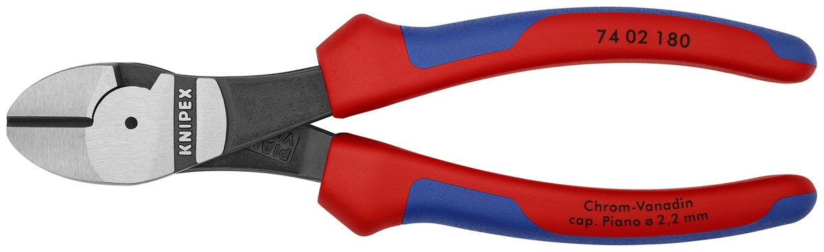 Kìm cắt cạnh cường lực KNIPEX 74 02 180 SB, dài 180mm thumbnail 3