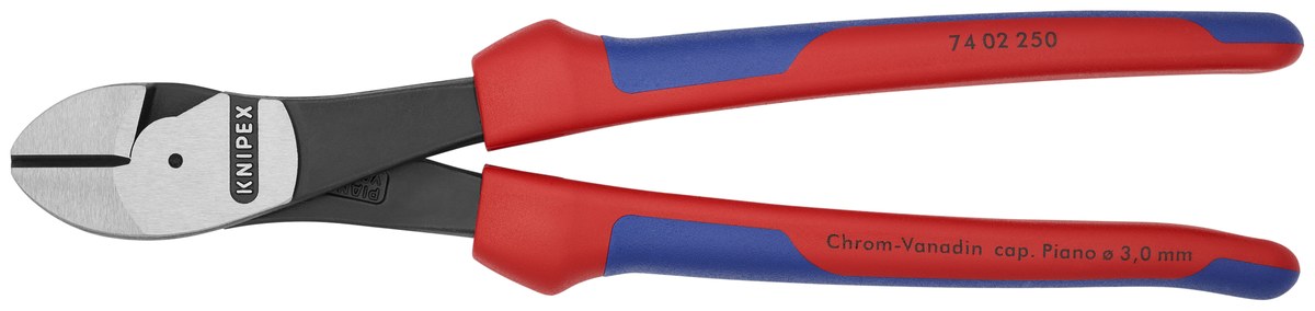 Kìm cắt cạnh cường lực KNIPEX 74 02 250 SB, dài 250mm thumbnail 3