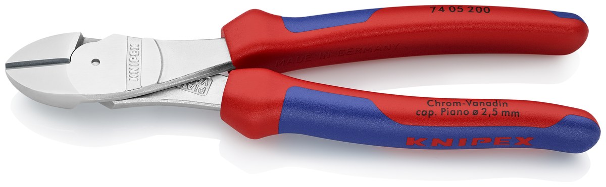 Kìm cắt cạnh cường lực KNIPEX 74 05 200 SB, dài 200mm