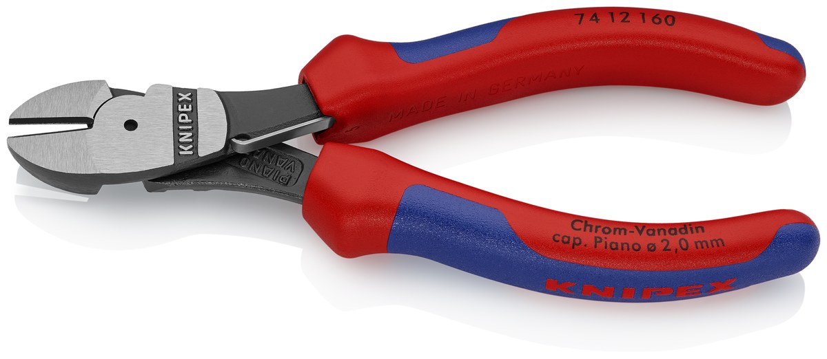 Kìm cắt cạnh cường lực KNIPEX 74 12 160 SB, dài 160mm thumbnail 2