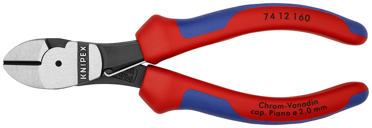 Kìm cắt cạnh cường lực KNIPEX 74 12 160 SB, dài 160mm thumbnail 6
