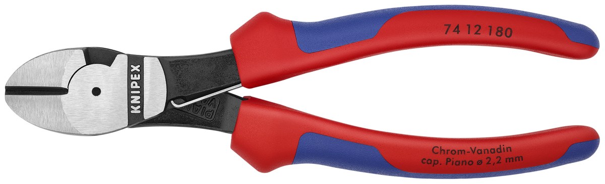 Kìm cắt cạnh cường lực KNIPEX 74 12 180 SB, dài 180mm thumbnail 3
