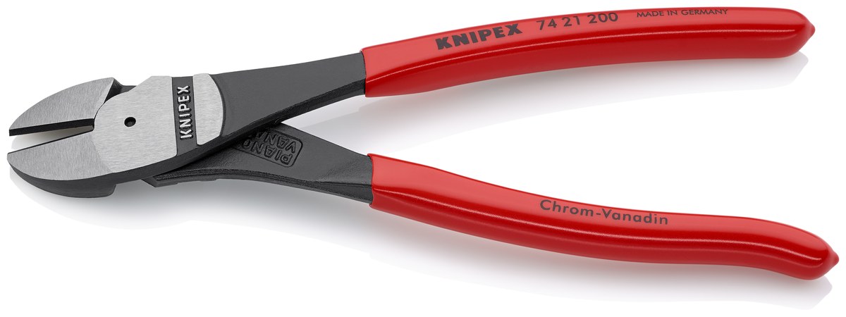 Kìm cắt cạnh cường lực KNIPEX 74 21 200 SB, dài 200mm thumbnail 2
