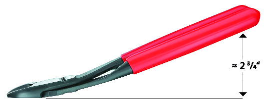 Kìm cắt cạnh cường lực KNIPEX 74 21 200 SB, dài 200mm thumbnail 5