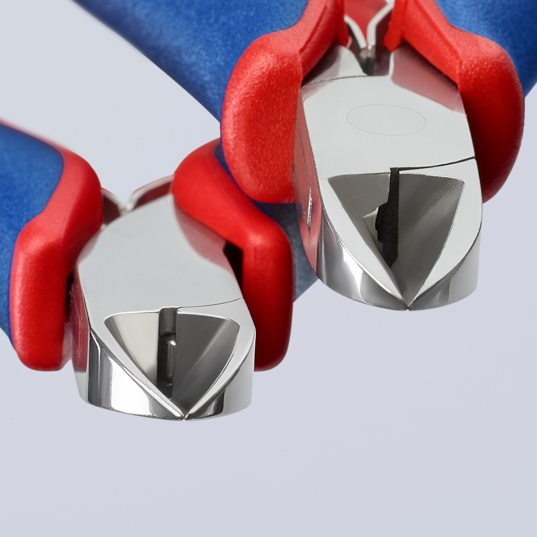 KNIPEX 77 02 115 SB Electronics Diagonal Cutter with box joint 115 mm with multi-component handles mirror polished thumbnail 4