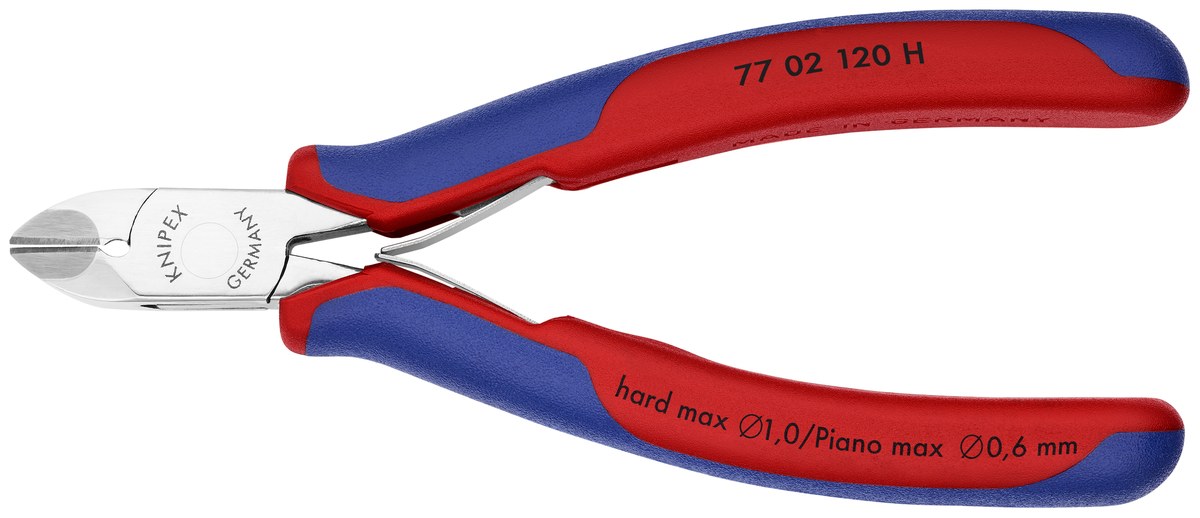 Kìm cắt cạnh chân linh kiện carbide KNIPEX 77 02 120 H ESD, dài 120mm thumbnail 7