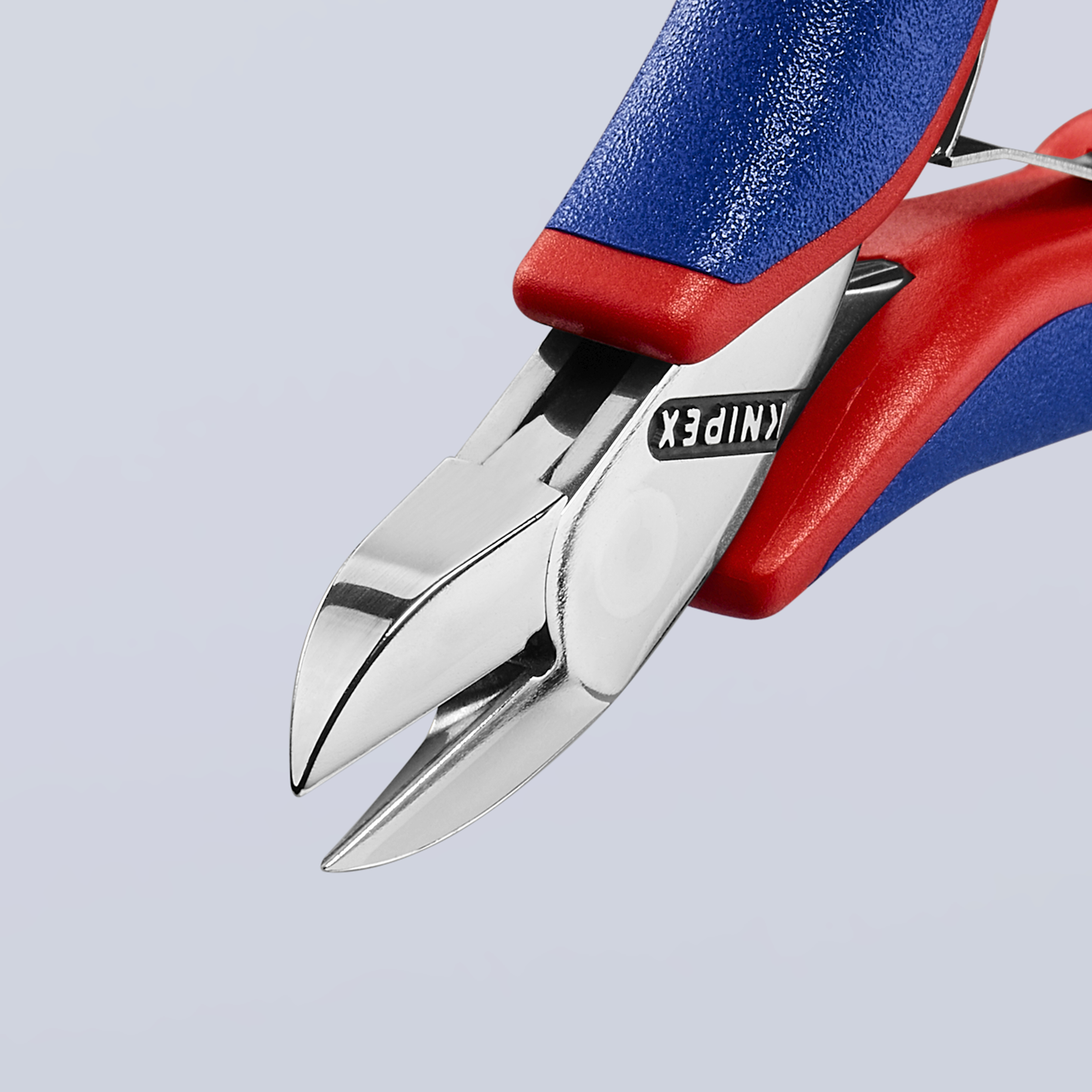 KNIPEX 77 22 115 SB Electronics Diagonal Cutter with box joint 115 mm with multi-component handles mirror polished thumbnail 5