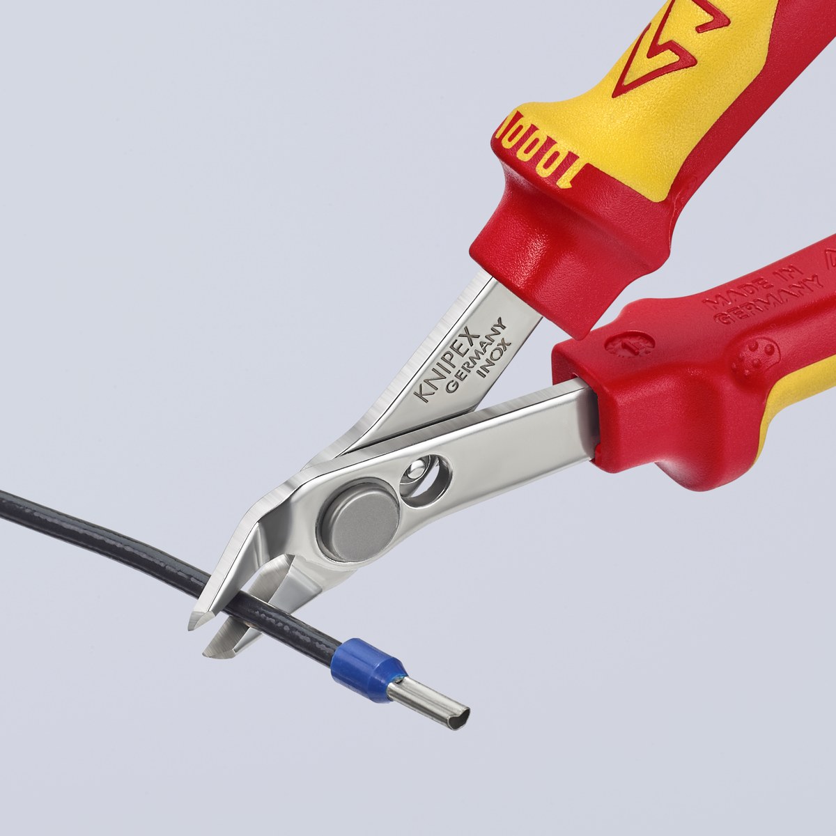 Kìm cắt chân linh kiện sát mép Super Knips KNIPEX 78 06 125 SB, dài 125mm thumbnail 6
