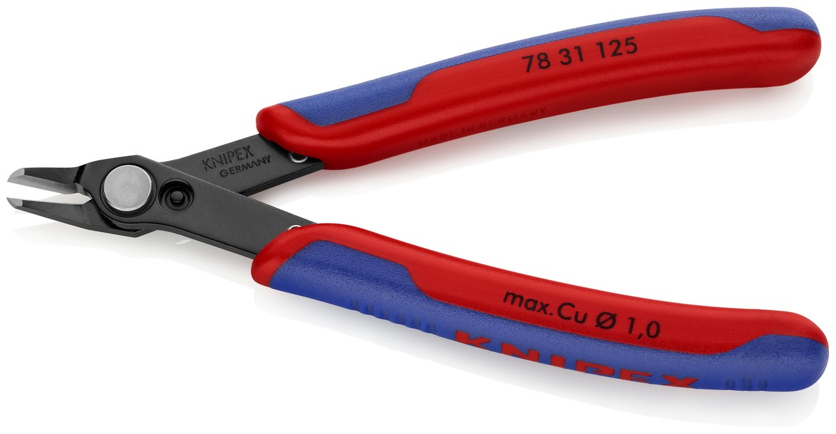 Kìm cắt chân linh kiện sát mép Super Knips KNIPEX 78 31 125, dài 125mm thumbnail 2