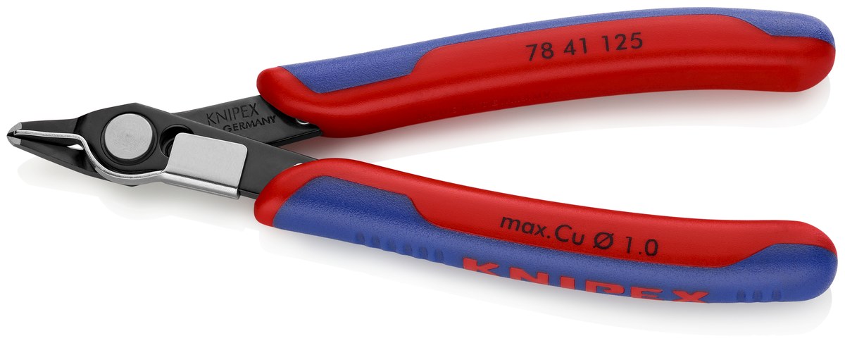 Kìm cắt chân linh kiện sát mép Super Knips KNIPEX 78 41 125, dài 125mm thumbnail 7