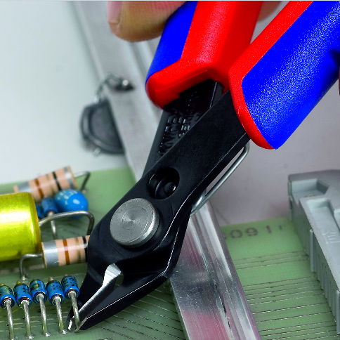 Kìm cắt chân linh kiện sát mép Super Knips KNIPEX 78 61 125 SB, dài 125mm thumbnail 3