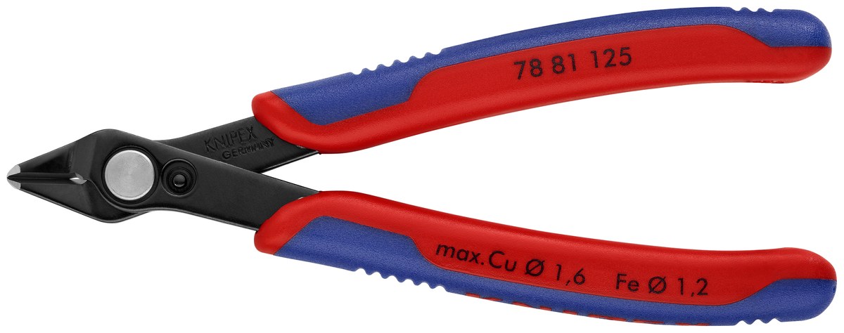 Kìm cắt Super Knips KNIPEX 78 81 125 SB, dài 125mm thumbnail 3
