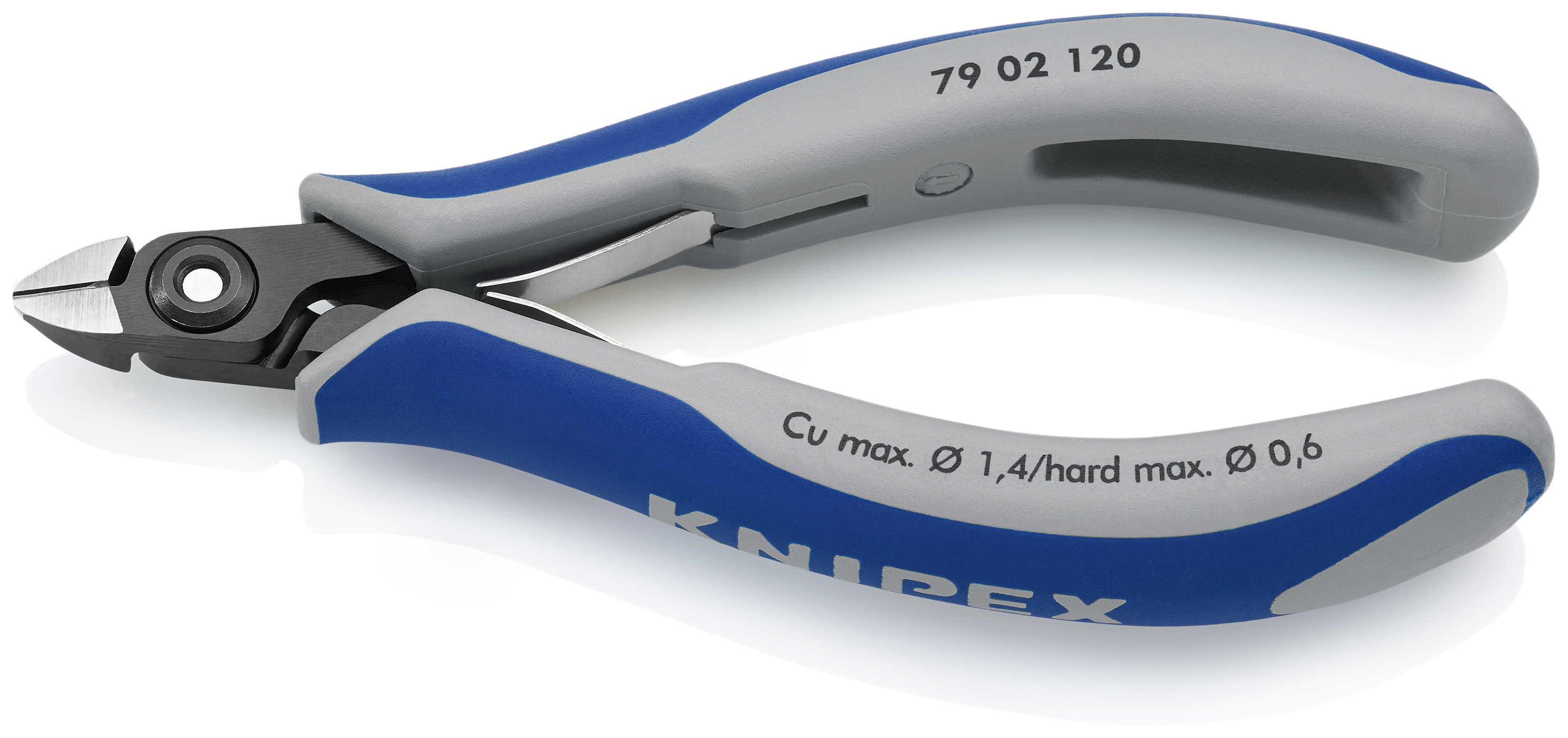 KNIPEX 79 02 120 ESD Precision Electronics Side Cutter ESD 120 mm burnished with multi-component handles polished thumbnail 5