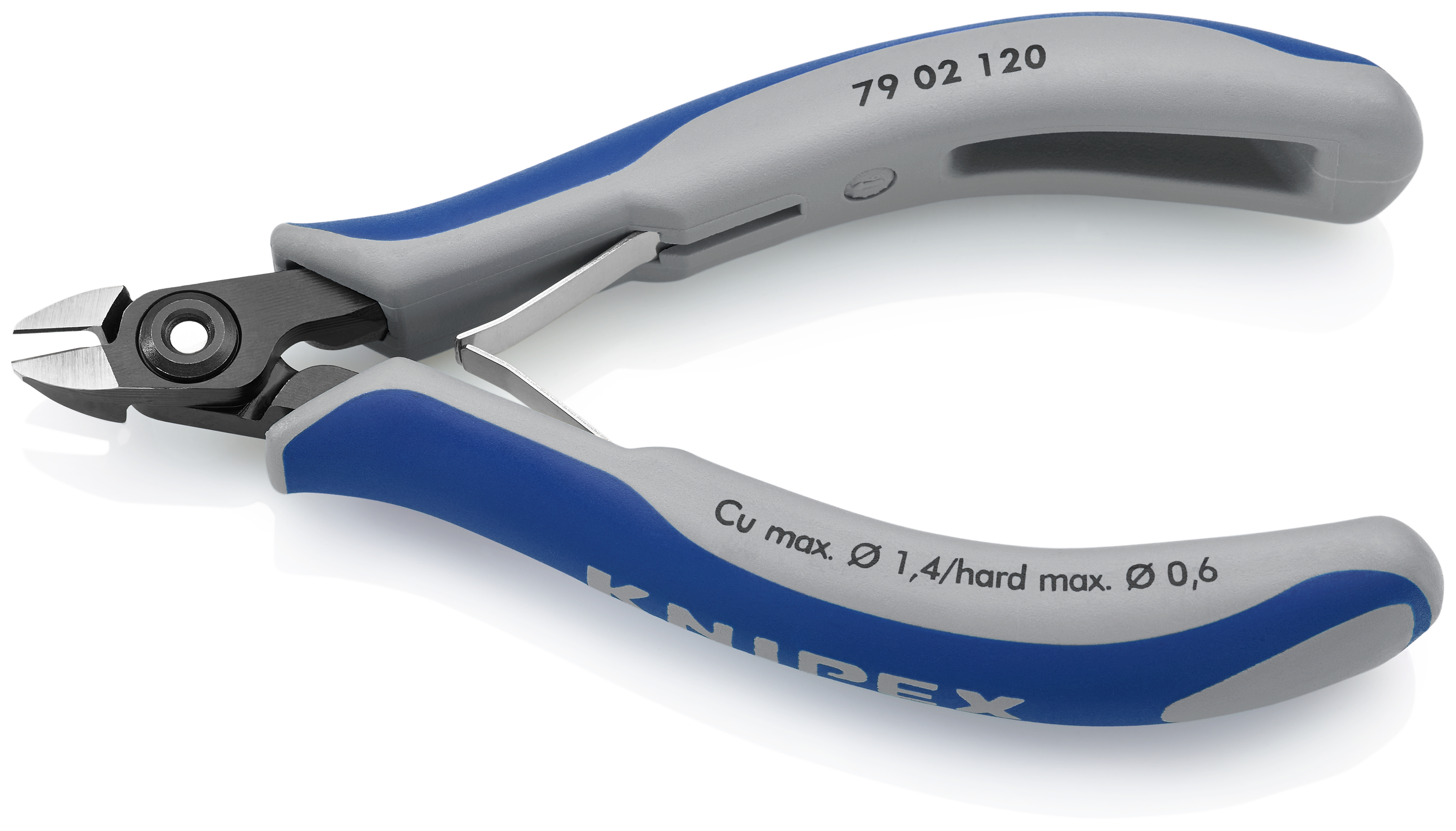 KNIPEX 79 02 120 ESD Precision Electronics Side Cutter ESD 120 mm burnished with multi-component handles polished thumbnail 8