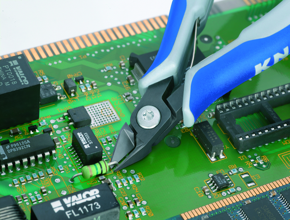 KNIPEX 79 42 125 Z Precision Electronics Diagonal Cutter 125 mm burnished with multi-component handles polished thumbnail 3