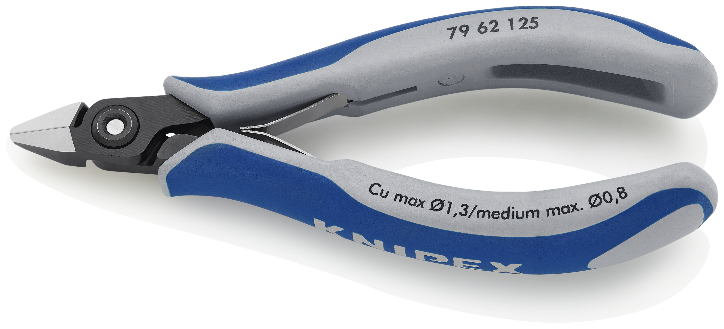 KNIPEX 79 62 125 ESD Precision Electronics Side Cutter ESD 125 mm burnished with multi-component handles polished thumbnail 7