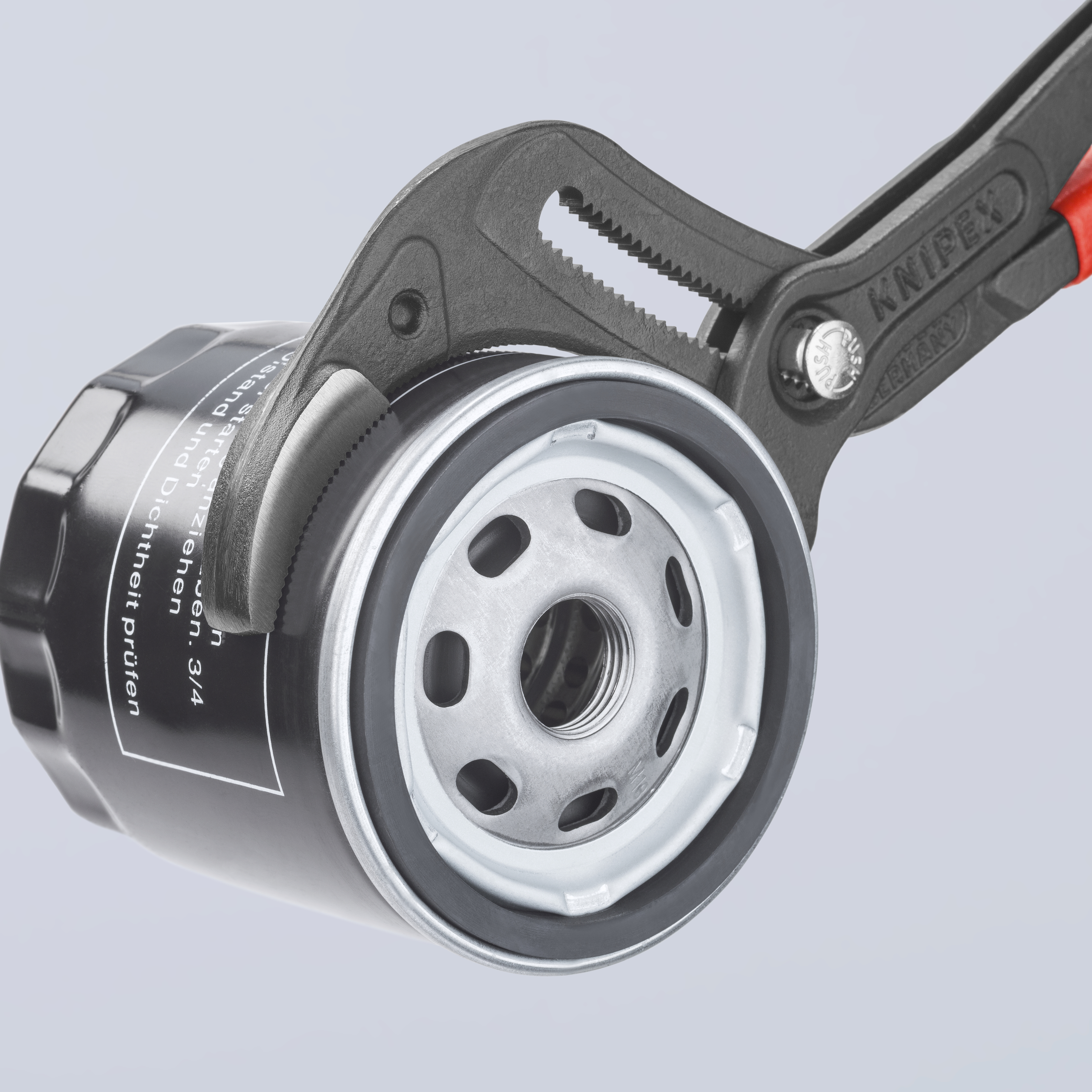 KNIPEX 81 01 250 SB Siphon and Connector Pliers 250 mm black atramentized with non-slip plastic coating polished thumbnail 8