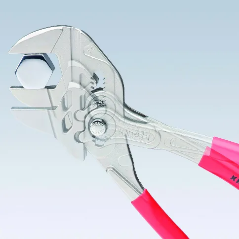 KNIPEX 86 03 150 Pliers Wrench pliers and a wrench in a single tool 150 mm chrome-plated with plastic coating chrome-plated thumbnail 7