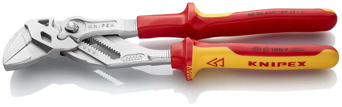 Kìm mỏ lết 10 inch KNIPEX 86 06 250 cán cách điện thumbnail 2